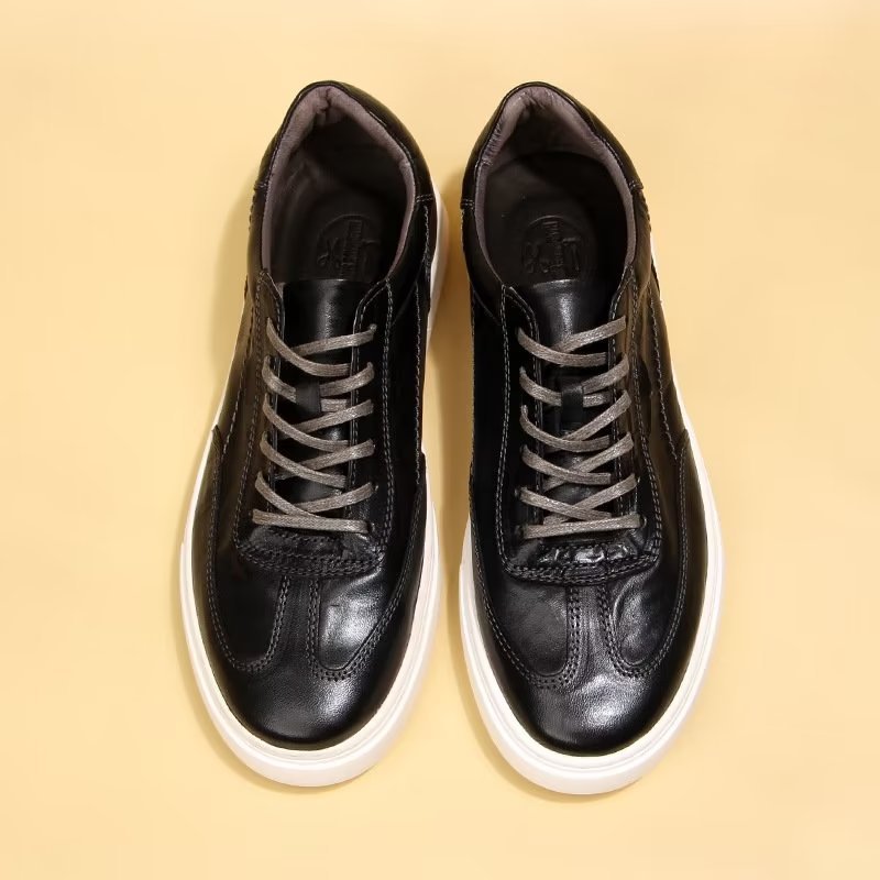 Casual Schoenen Heren Chique Hoge Mode-sneakers - Zwart