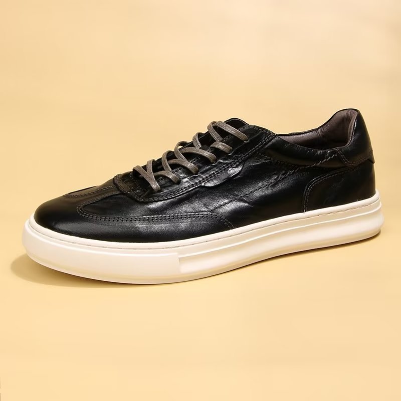 Casual Schoenen Heren Chique Hoge Mode-sneakers - Zwart