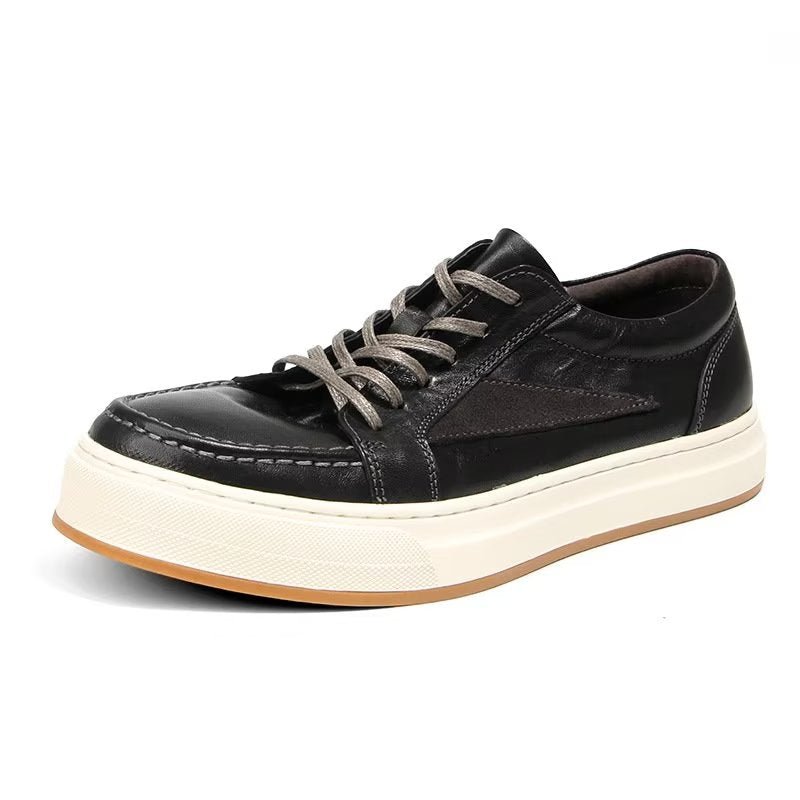 Casual Schoenen Heren Elegante Hoge Mode-sneakers - Zwart