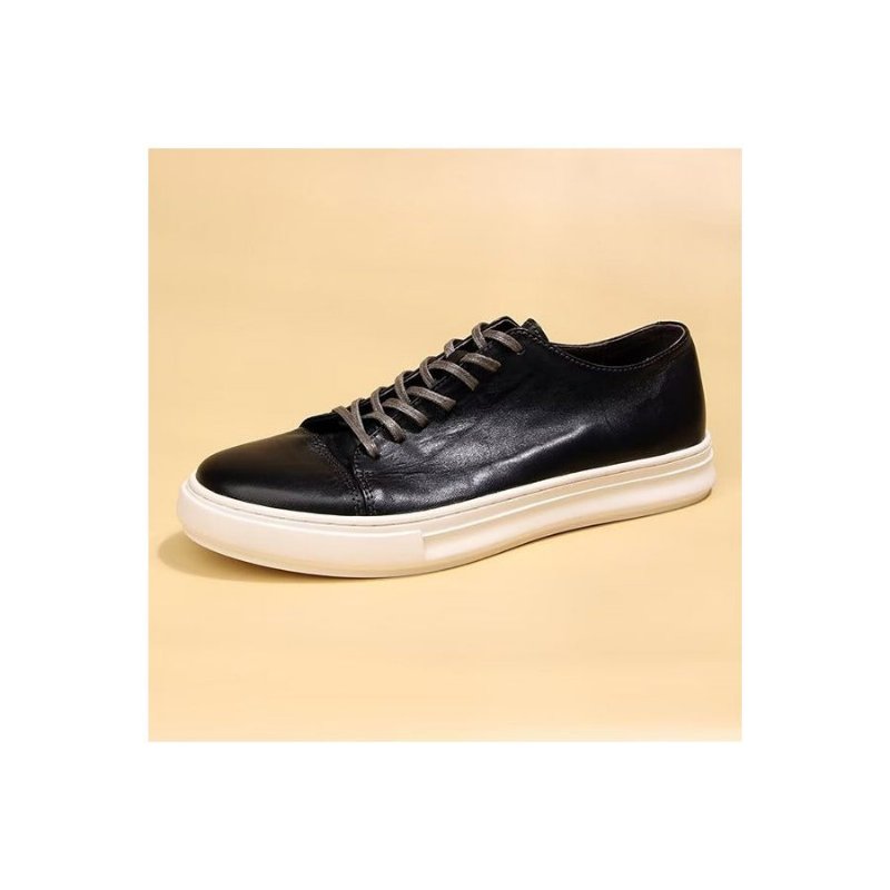 Casual Schoenen Heren Elegante Hoge Mode-sneakers - Zwart