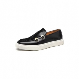 Casual Schoenen Heren Elegante Instapper-platformsneakers