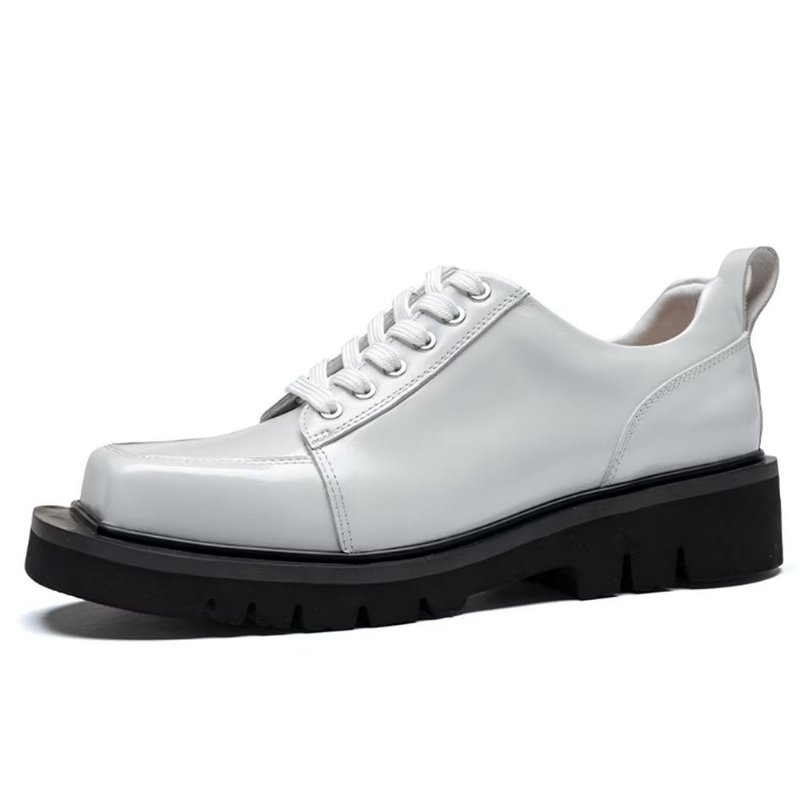 Casual Schoenen Heren Luxe Lederen Mode-casuals - Wit