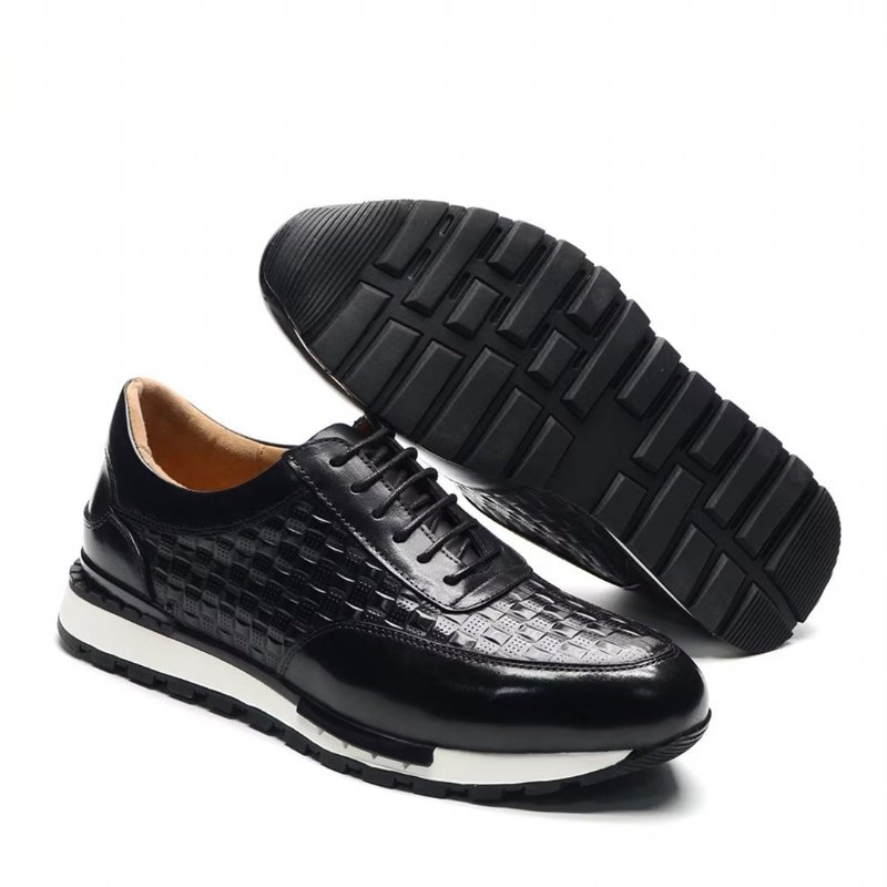 Casual Schoenen Heren Metropolitan Luxe Leren - Zwart