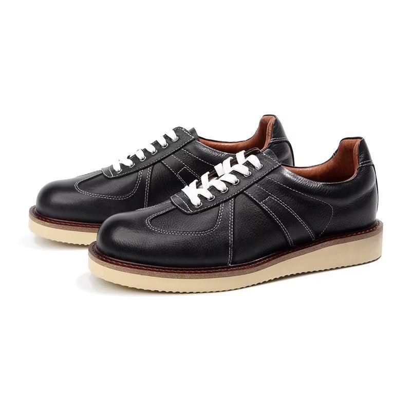 Casual Schoenen Heren Modieuze Hoge Mode-sneakers - Zwart