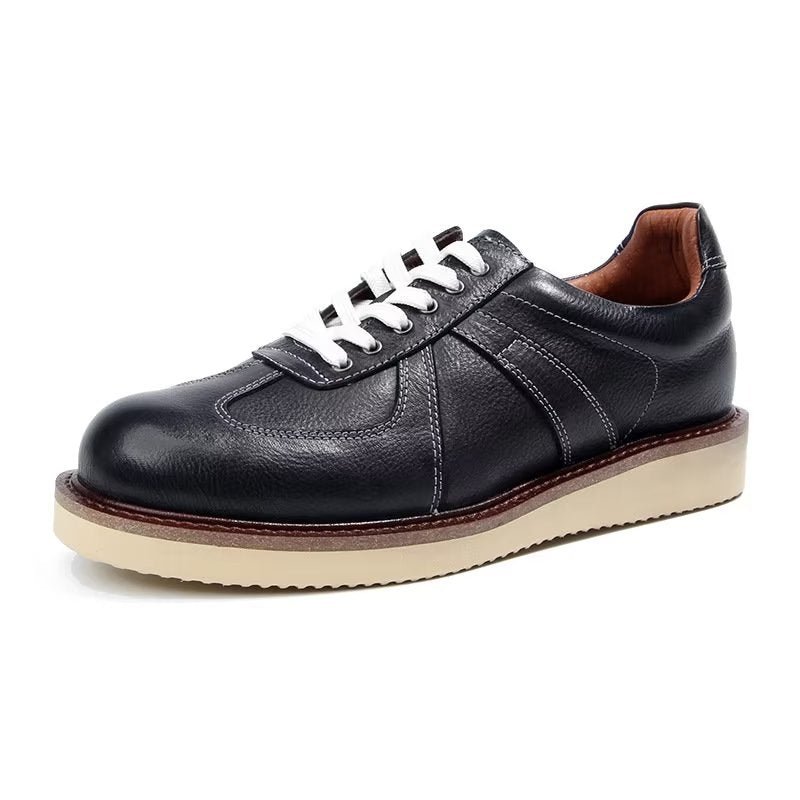 Casual Schoenen Heren Modieuze Hoge Mode-sneakers - Zwart