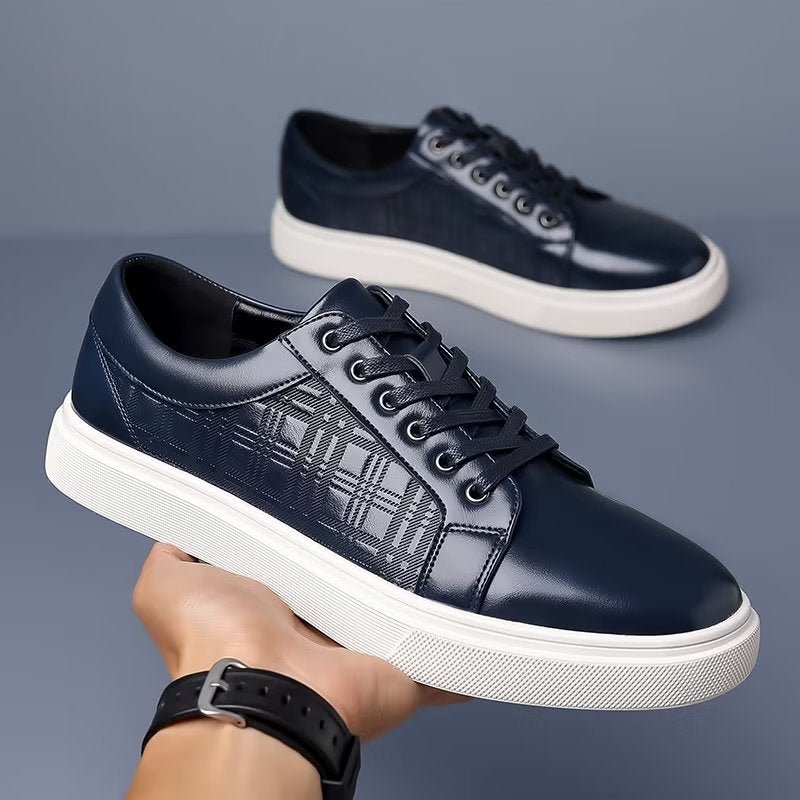 Casual Schoenen Heren Verfijnde Instap-casual - Blauw