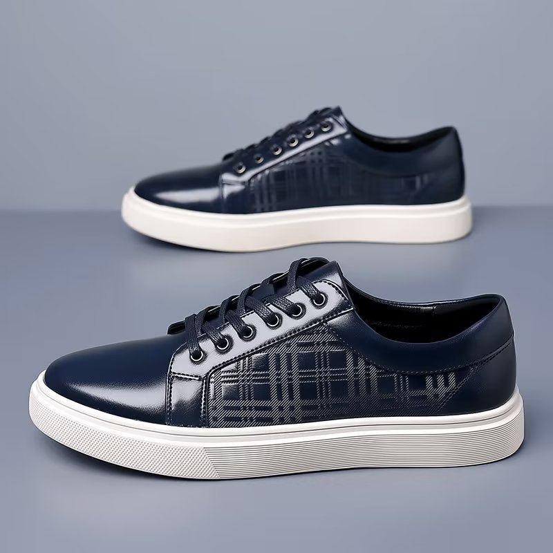 Casual Schoenen Heren Verfijnde Instap-casual - Blauw