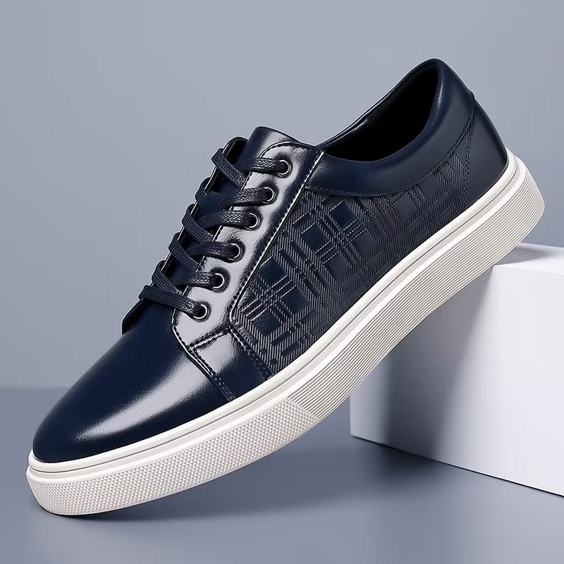 Casual Schoenen Heren Verfijnde Instap-casual - Blauw