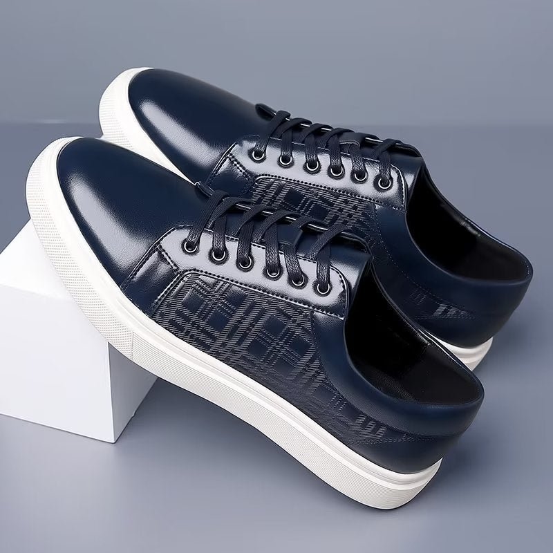 Casual Schoenen Heren Verfijnde Instap-casual - Blauw