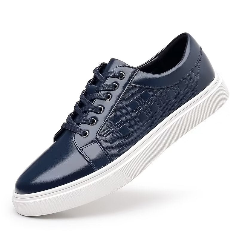 Casual Schoenen Heren Verfijnde Instap-casual - Blauw