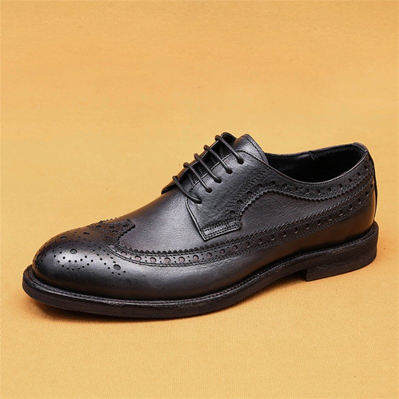 Formele Herenschoenen Brogues Trouwjurkschoenen - Zwart