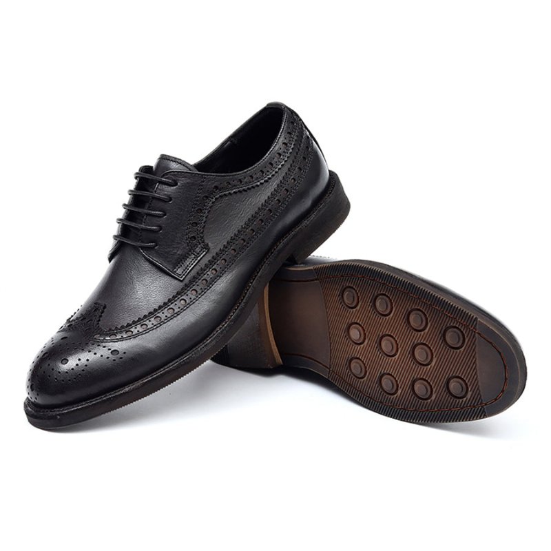 Formele Herenschoenen Brogues Trouwjurkschoenen - Zwart