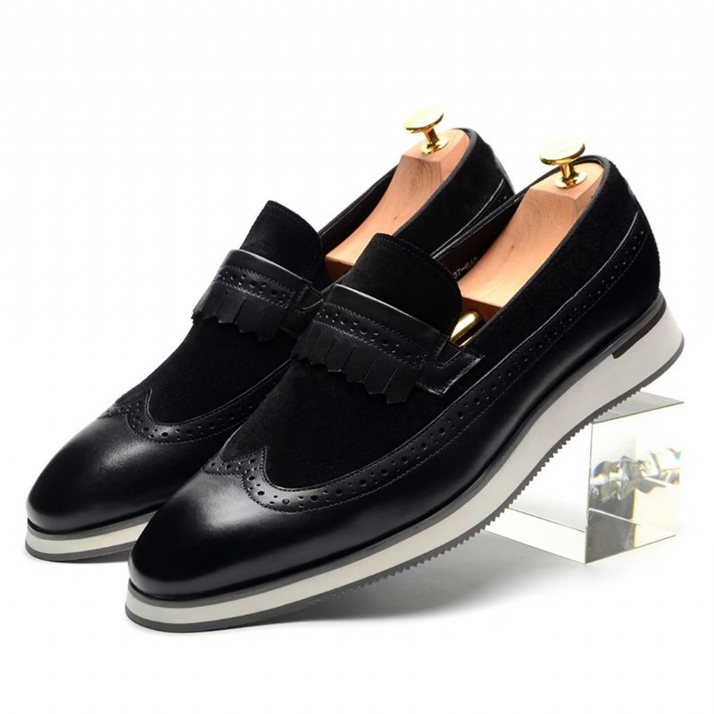 Formele Herenschoenen Comfortabele Moderne Loafers - Zwart