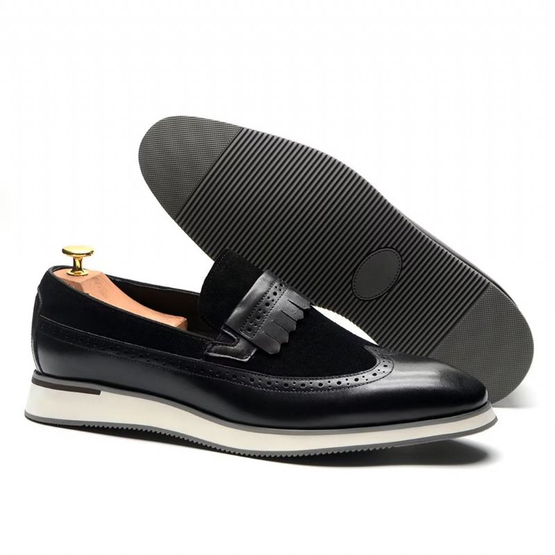 Formele Herenschoenen Comfortabele Moderne Loafers - Zwart