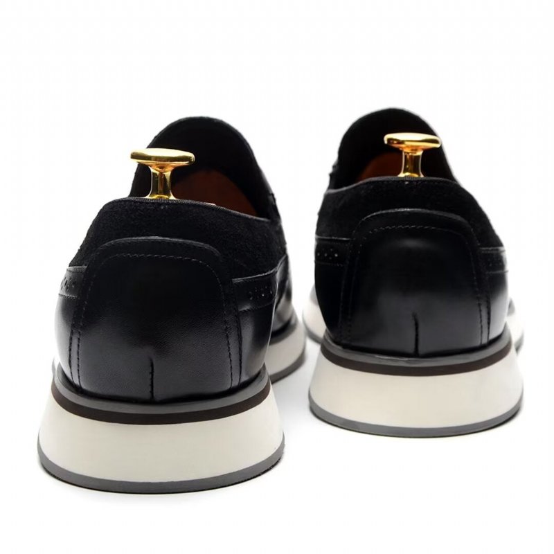 Formele Herenschoenen Comfortabele Moderne Loafers - Zwart