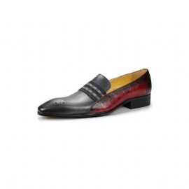 Formele Herenschoenen Echt Leer Elegante Herenloafers Koeienhuid