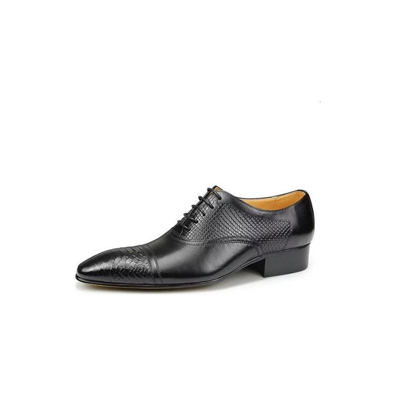 Formele Herenschoenen Elegante Op Maat Gemaakte Trouwschoenen Brogueleer Met Veters