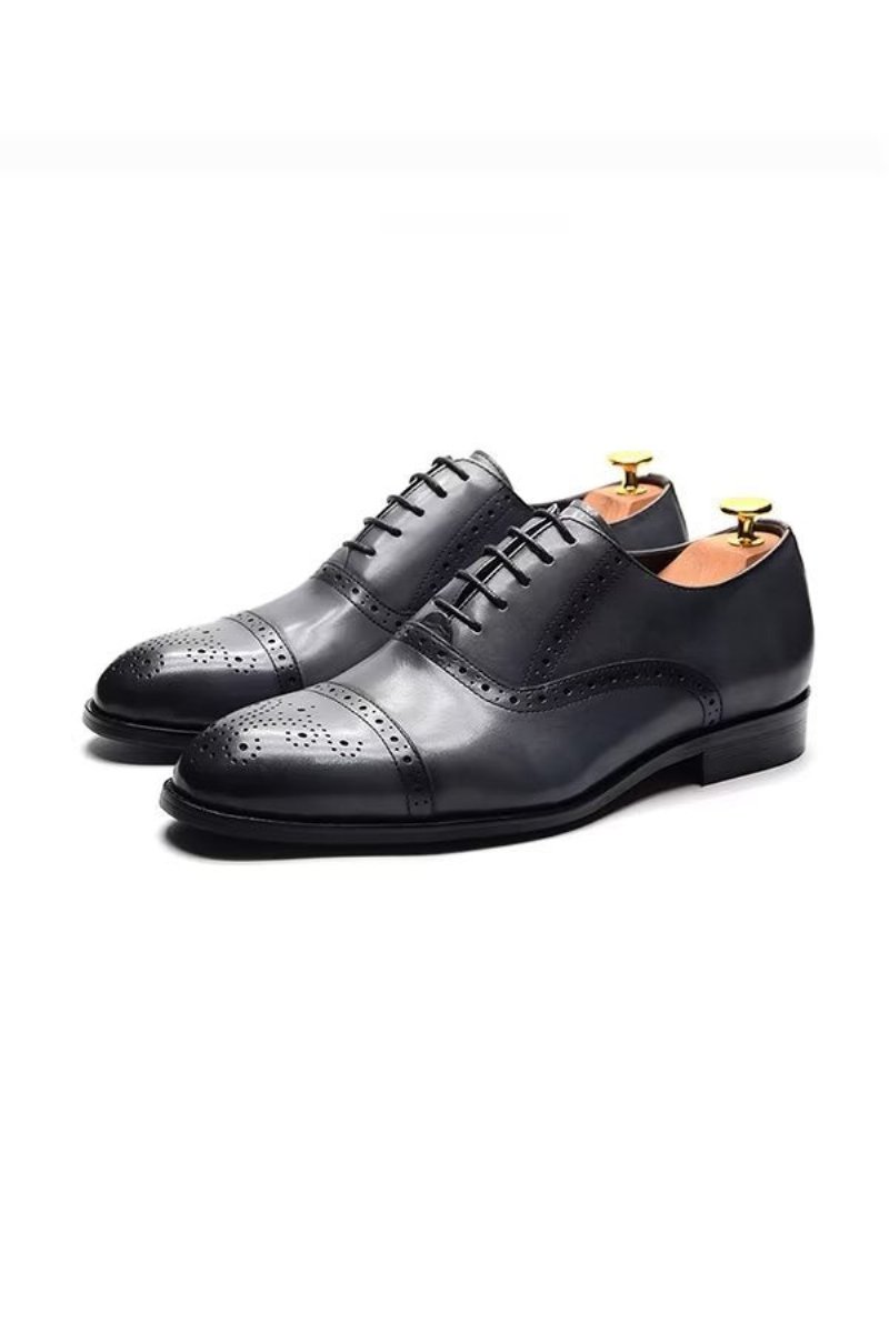 Formele Herenschoenen Elite Urban Leren Veterschoenen