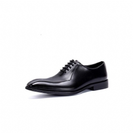 Formele Herenschoenen Exotisch Leer Trouwbrogues Met Veters