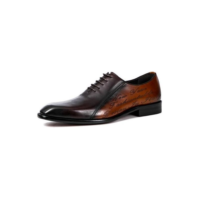 Formele Herenschoenen Exotische Brogue-schoenen - Koffie