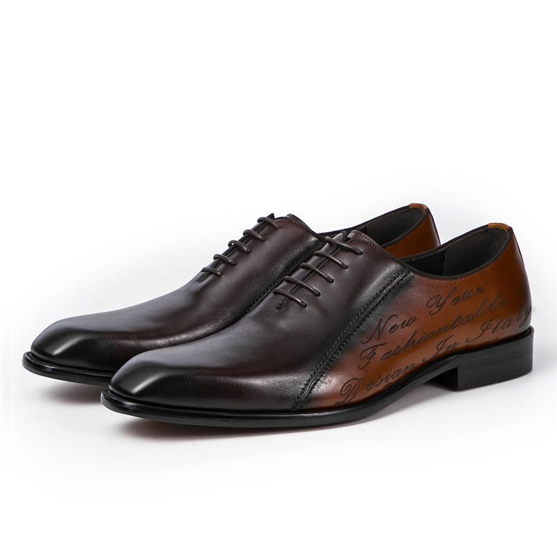 Formele Herenschoenen Exotische Brogue-schoenen - Koffie