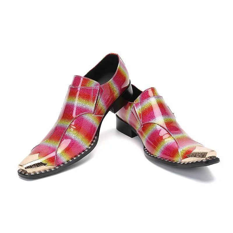 Formele Herenschoenen Exotische Monkstrap Smart Dress-schoenen - Meerkleurig