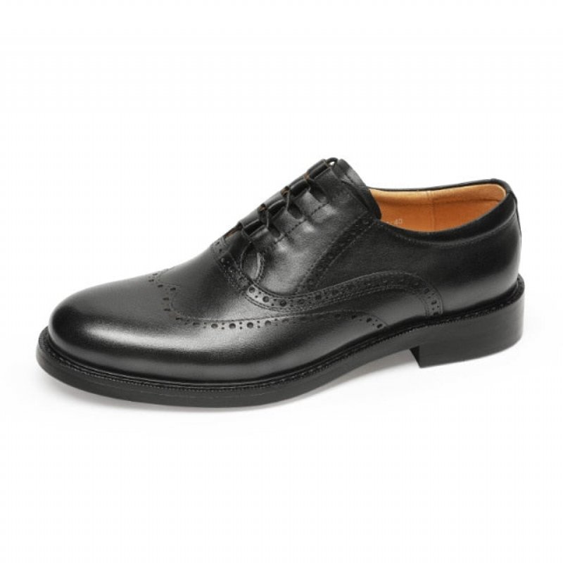 Formele Herenschoenen Exotische Oxford-kledingschoenen - Zwart