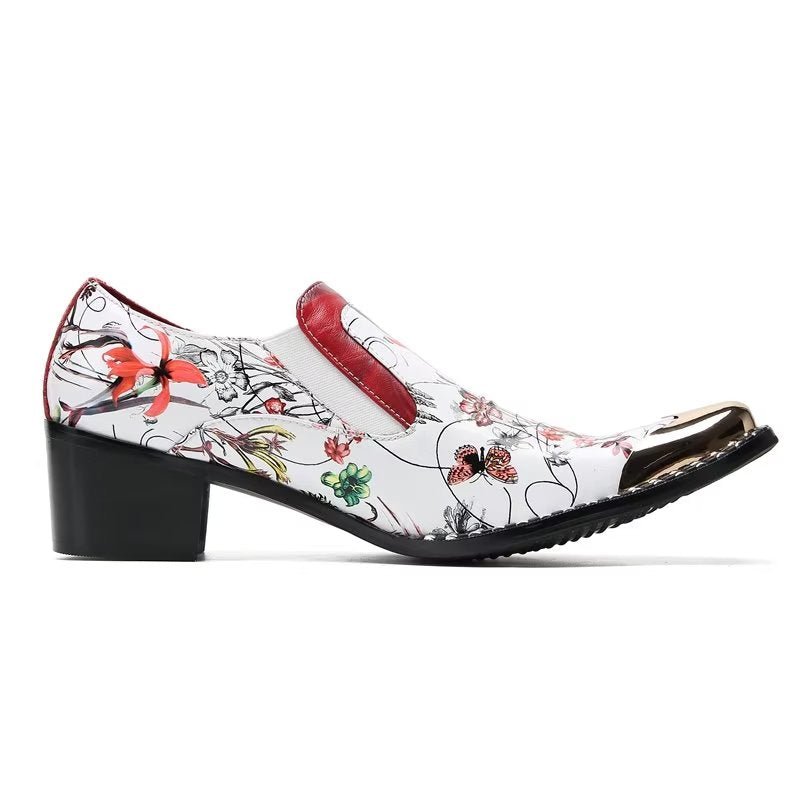 Formele Herenschoenen Exotische Slip-on-monniksbandjes - Rood