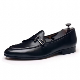 Formele Herenschoenen Klassieke Brogue-slip-ons