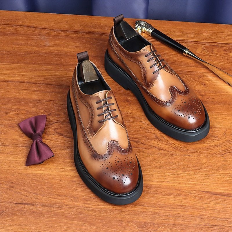 Formele Herenschoenen Klassieke Oxford-schoenen - Bruin