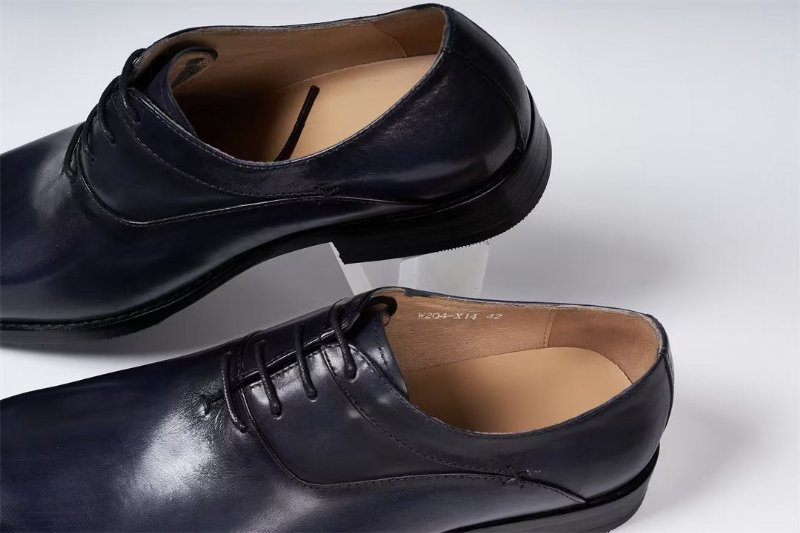 Formele Herenschoenen Kleermakerspracht Nette Schoenen - Blauw