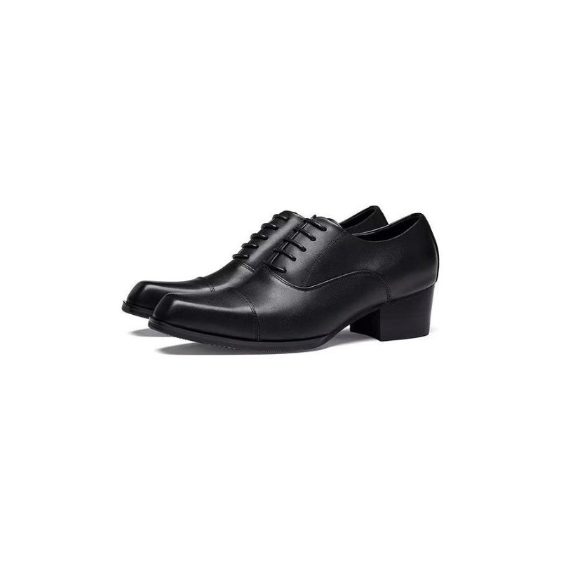 Formele Herenschoenen Leren Oxford-kledingschoenen - Zwart