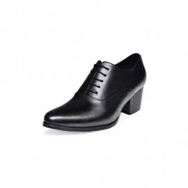 Formele Herenschoenen Leren Oxford-kledingschoenen