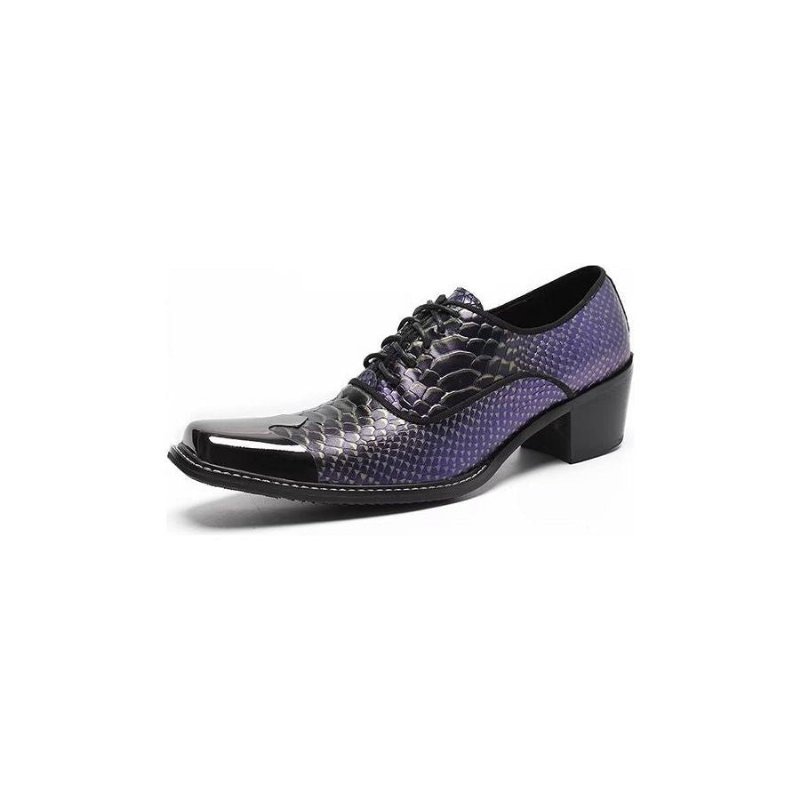 Formele Herenschoenen Luxe Croctex Lederen Oxford-kledingschoenen