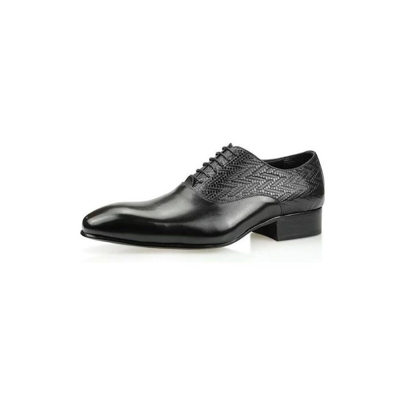 Formele Herenschoenen Modieuze Brogue-bruiloft Oxford Lederen Schoenen