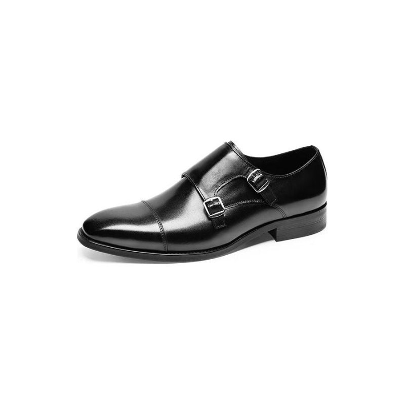 Formele Herenschoenen Monkstrap-kledingschoenen - Zwart