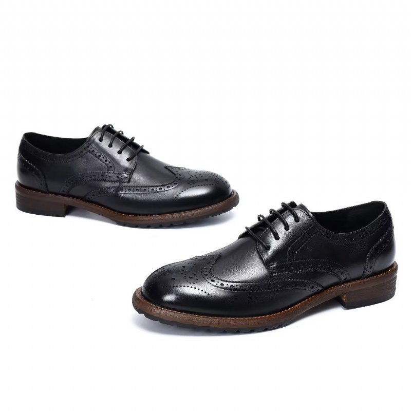 Formele Herenschoenen Prachtige Brogues - Zwart