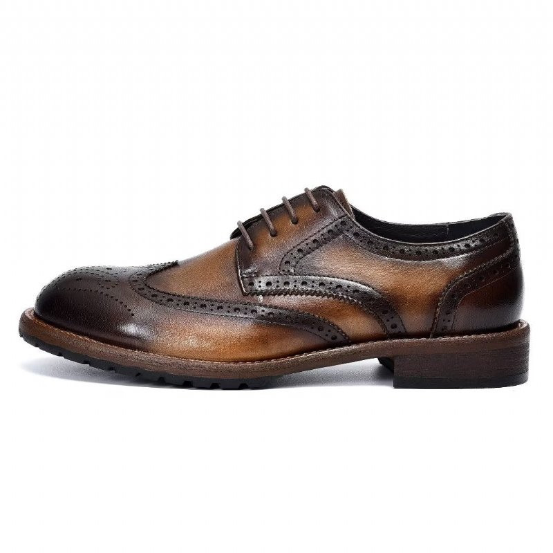 Formele Herenschoenen Prachtige Brogues - Koffie