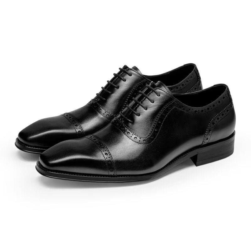 Formele Herenschoenen Stijlvolle Brogues - Zwart