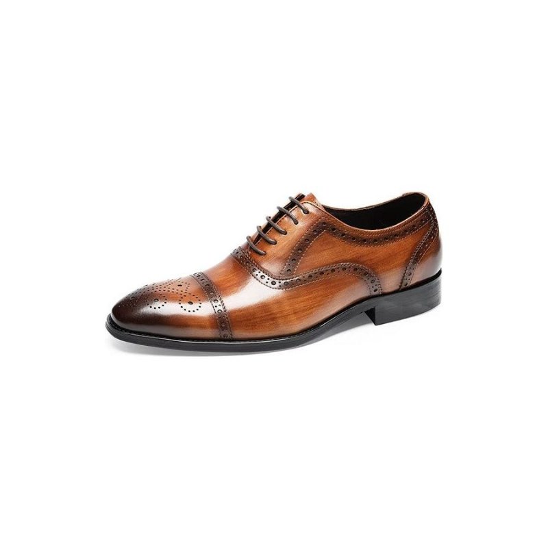 Formele Herenschoenen Stijlvolle Brogues-schoenen - Koffie