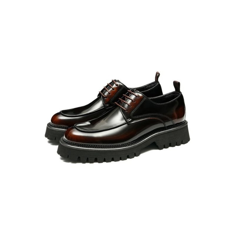 Formele Herenschoenen Stijlvolle Oxford-schoenen - Bordeauxrood