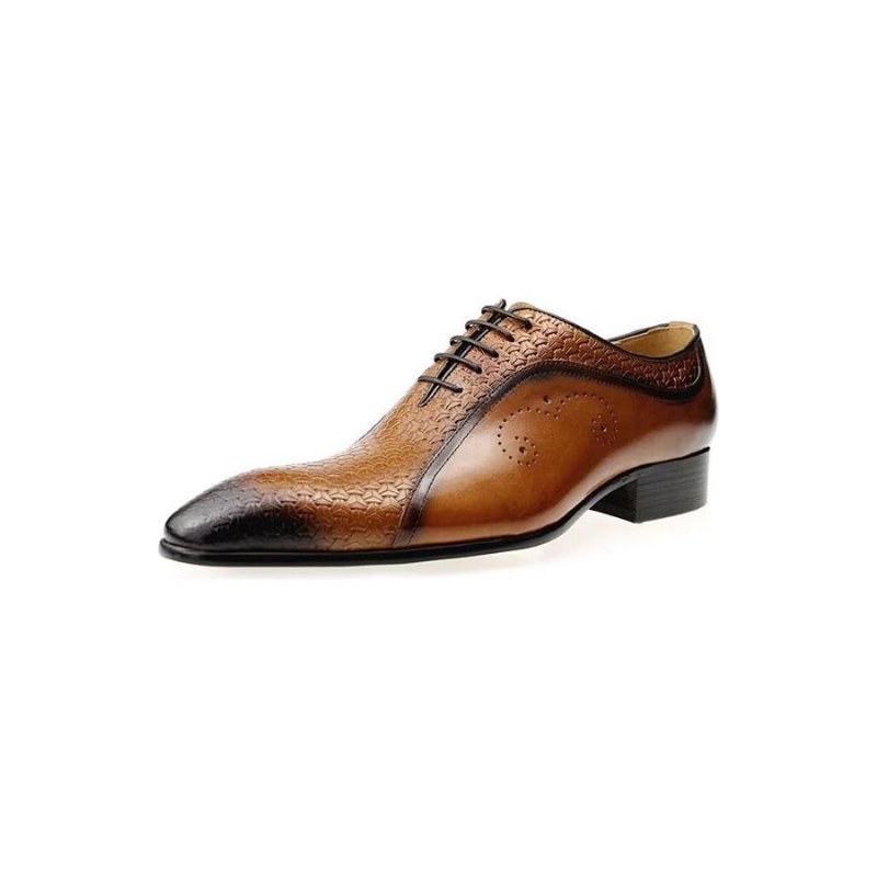 Formele Herenschoenen Stijlvolle Trouwbrogues - Bruin