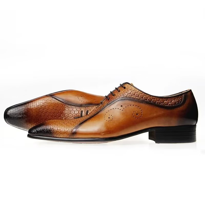 Formele Herenschoenen Stijlvolle Trouwbrogues - Bruin