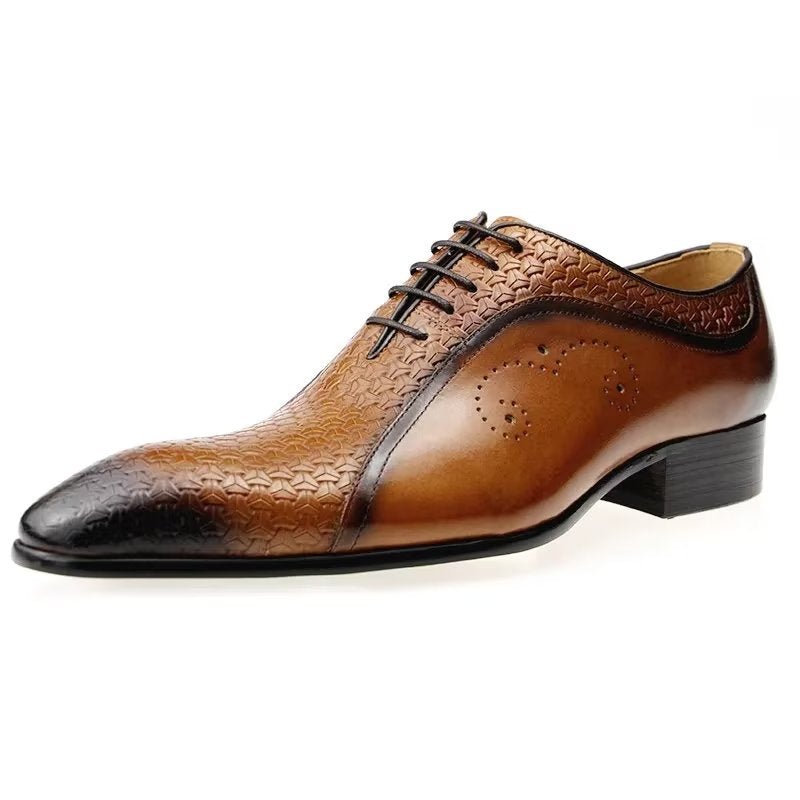 Formele Herenschoenen Stijlvolle Trouwbrogues - Bruin