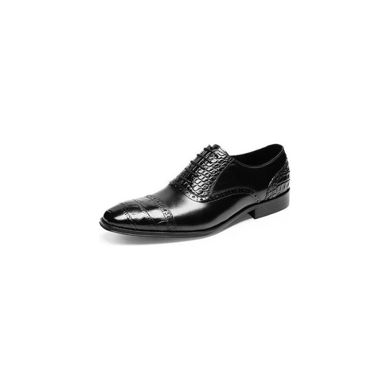 Formele Herenschoenen Weelderige Croctex Oxford-schoenen - Zwart