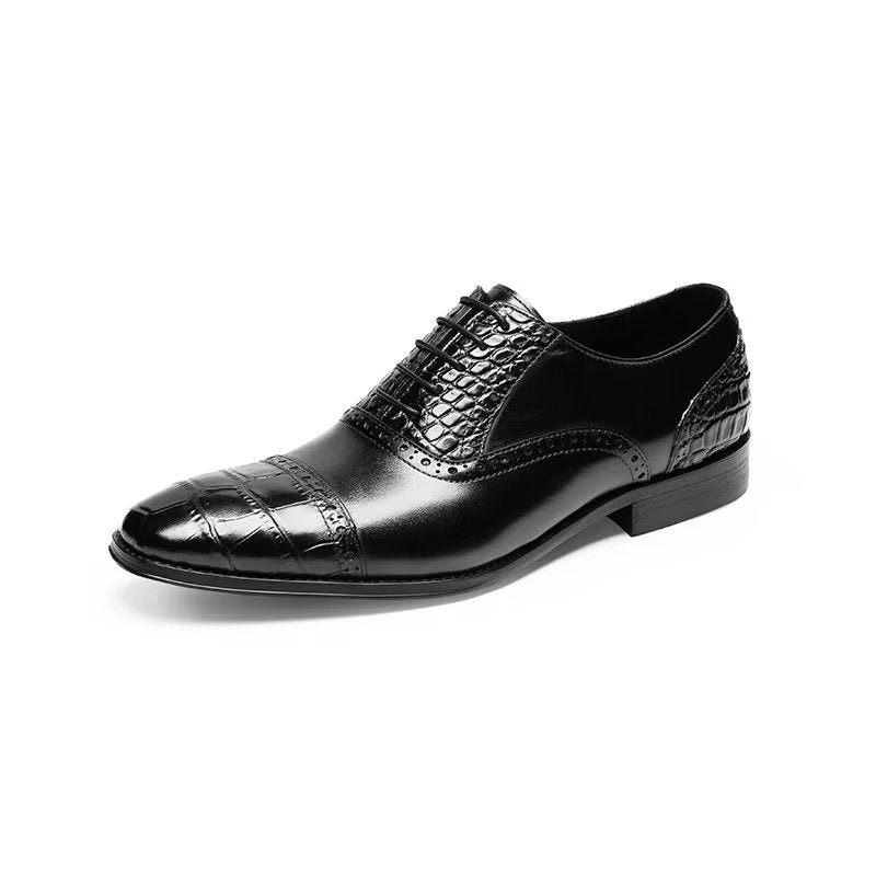 Formele Herenschoenen Weelderige Croctex Oxford-schoenen - Zwart