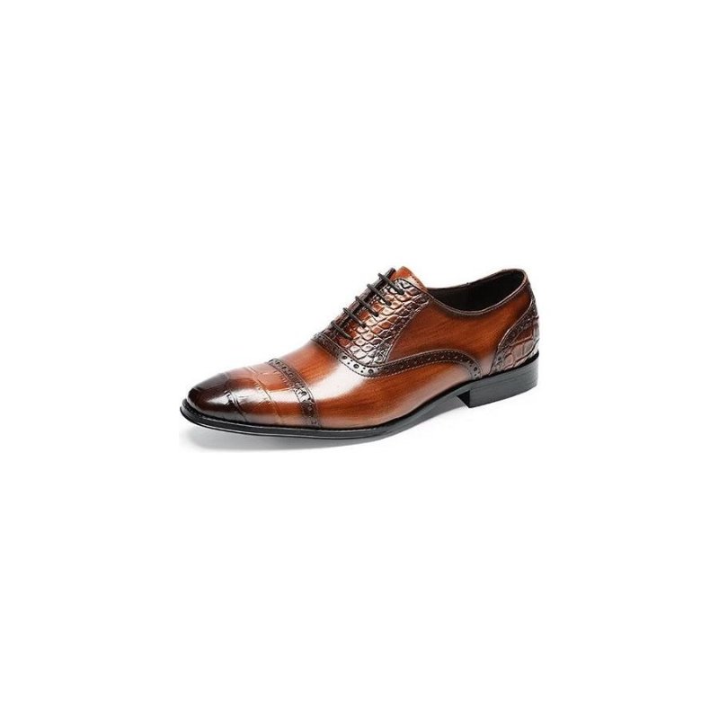 Formele Herenschoenen Weelderige Croctex Oxford-schoenen - Koffie