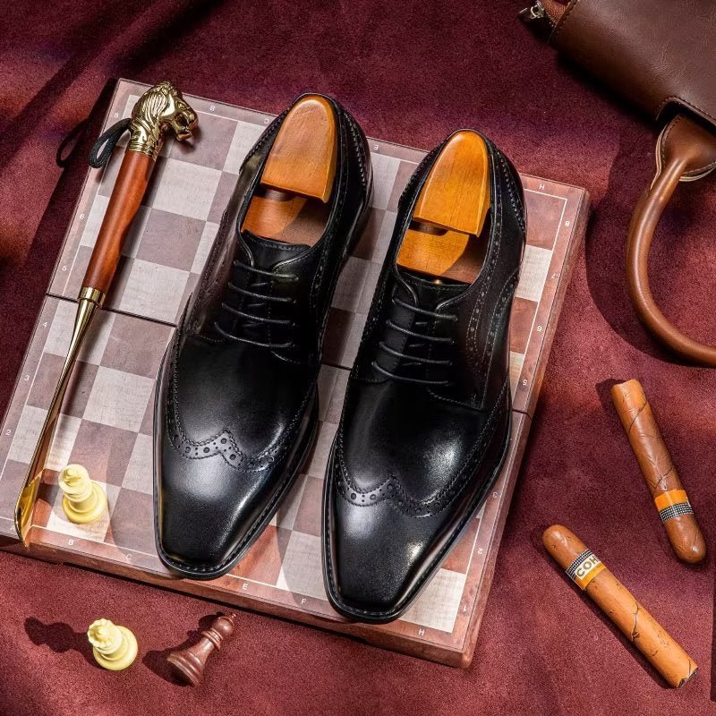 Formele Schoenen Heren Brogue-schoenen - Zwart