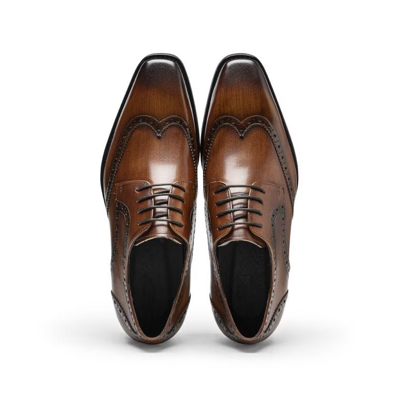 Formele Schoenen Heren Brogue-schoenen - Koffie