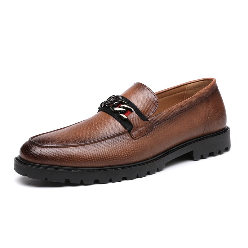 Formele Schoenen Heren Bruiloft Derby-loafers - Wit